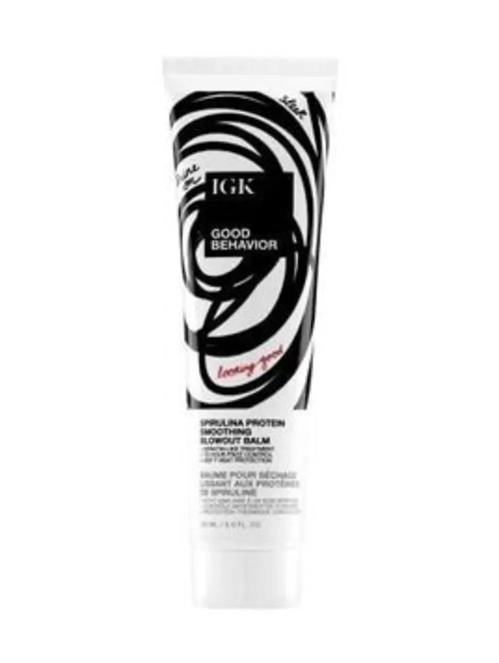 Igk Hair Good Behavior Spirulina Protein Smoothing Blowout Balm 5 Oz